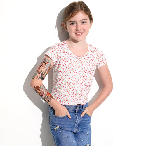 Best Furiends Full Sleeve Tattoo